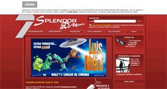 Desktop Screenshot of multisalasplendor.it